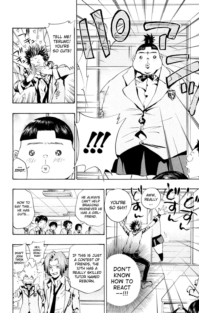 Kateikyoushi Hitman Reborn! Chapter 44 page 14 - Chapter 44: Naito Longchamp