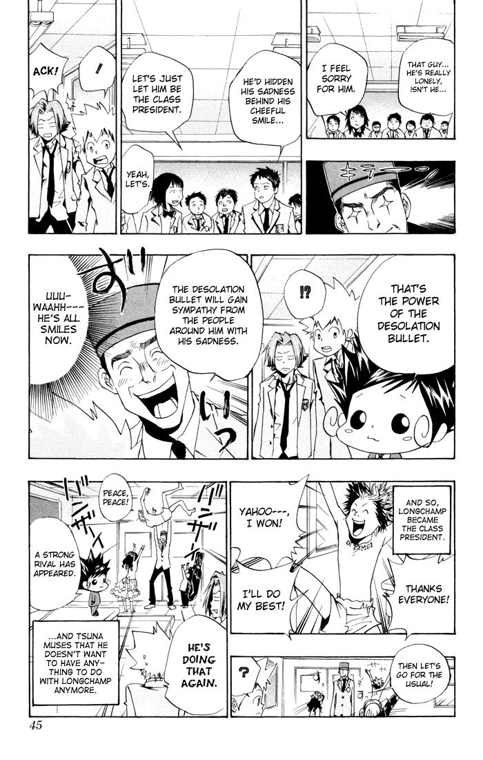 Kateikyoushi Hitman Reborn! Chapter 44 page 19 - Chapter 44: Naito Longchamp