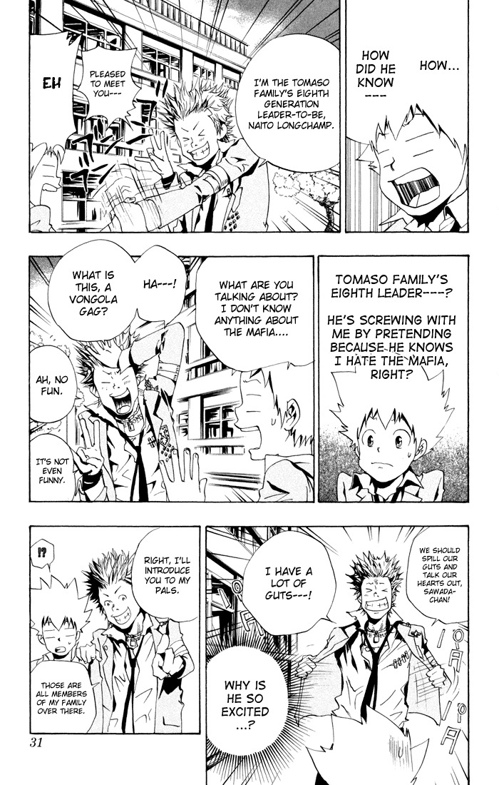 Kateikyoushi Hitman Reborn! Chapter 44 page 5 - Chapter 44: Naito Longchamp