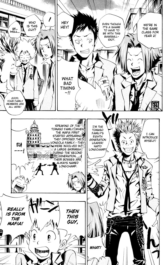 Kateikyoushi Hitman Reborn! Chapter 44 page 7 - Chapter 44: Naito Longchamp