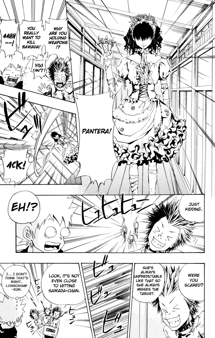Kateikyoushi Hitman Reborn! Chapter 46 page 17 - Chapter 46: Longchamp's Home
