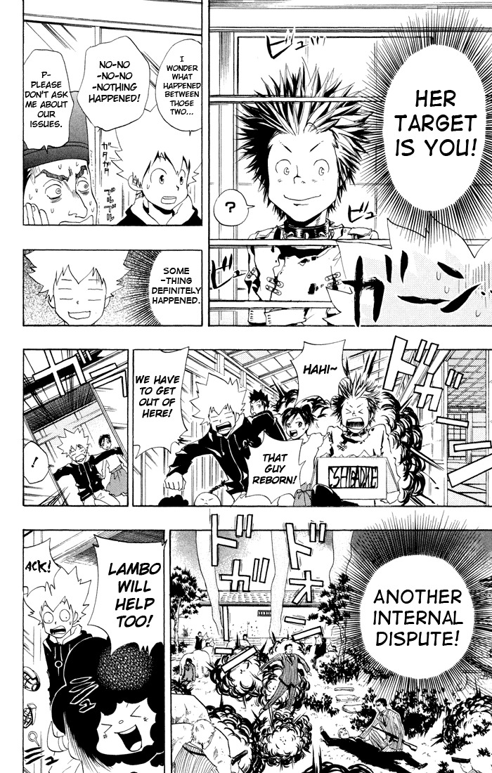 Kateikyoushi Hitman Reborn! Chapter 46 page 18 - Chapter 46: Longchamp's Home