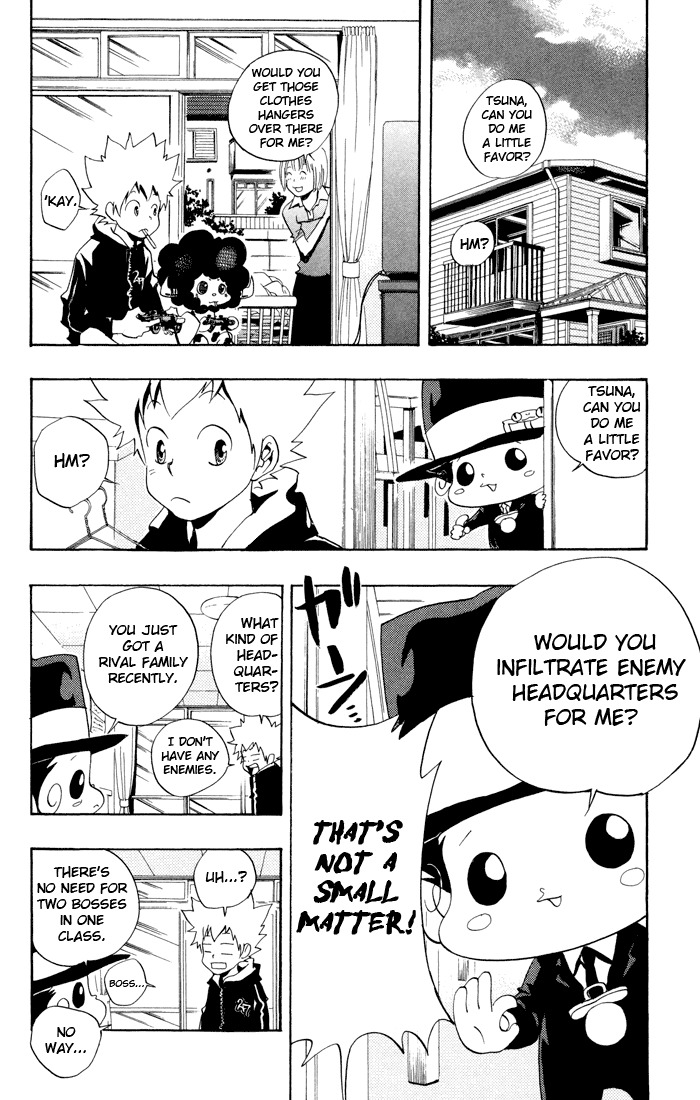 Kateikyoushi Hitman Reborn! Chapter 46 page 2 - Chapter 46: Longchamp's Home