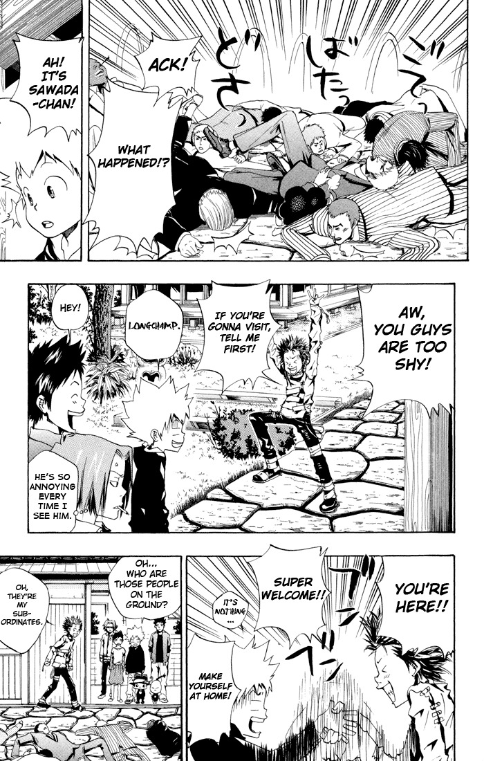 Kateikyoushi Hitman Reborn! Chapter 46 page 7 - Chapter 46: Longchamp's Home