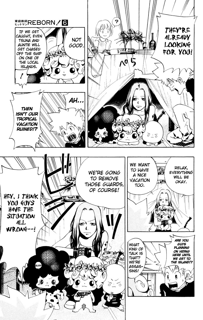 Kateikyoushi Hitman Reborn! Chapter 48 page 9 - Chapter 48: Vacation Resort