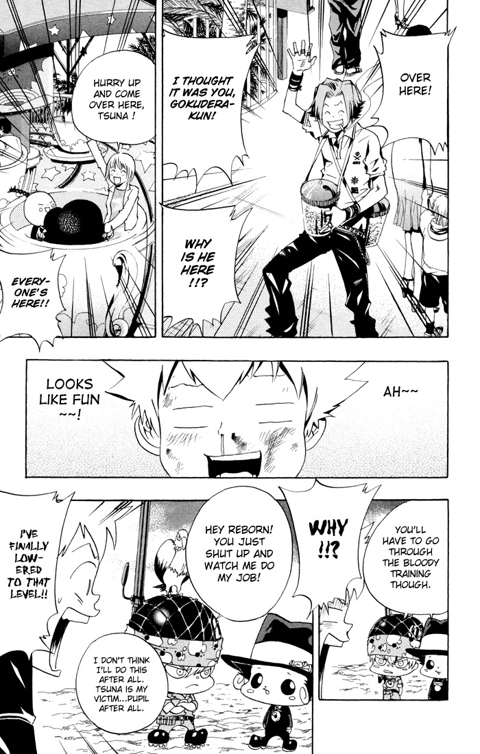 Kateikyoushi Hitman Reborn! Chapter 49 page 15 - Chapter 49: Pacifier Warriors