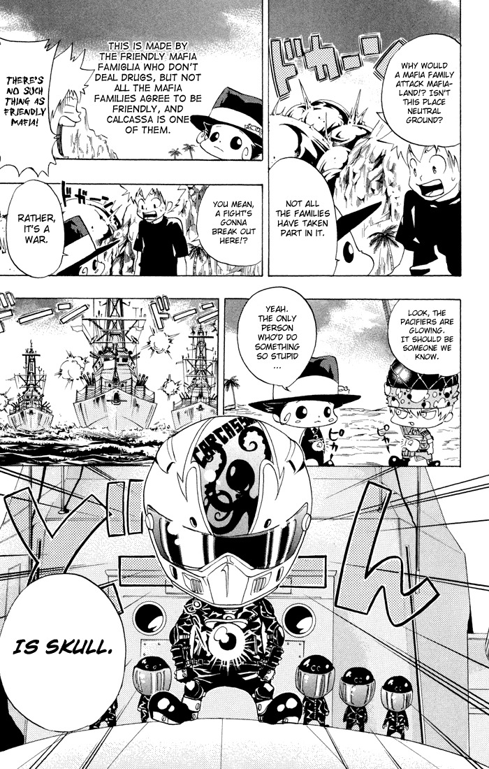 Kateikyoushi Hitman Reborn! Chapter 49 page 19 - Chapter 49: Pacifier Warriors