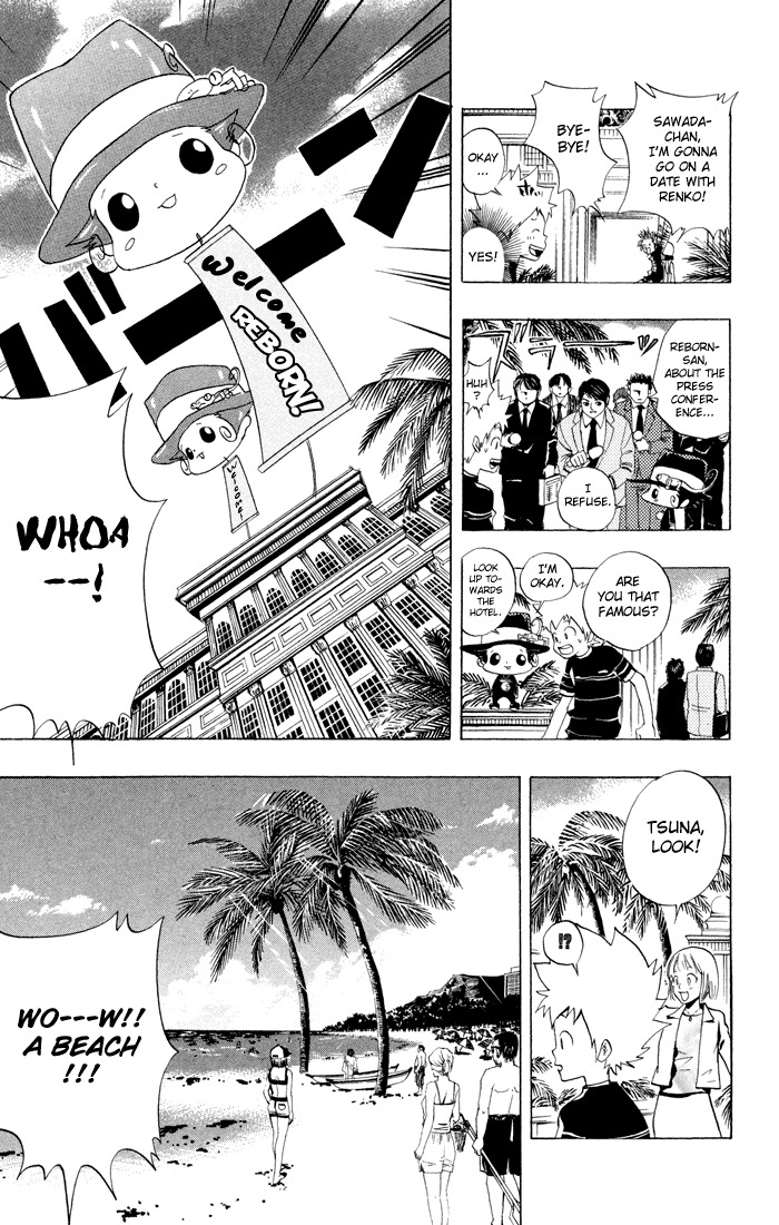 Kateikyoushi Hitman Reborn! Chapter 49 page 3 - Chapter 49: Pacifier Warriors