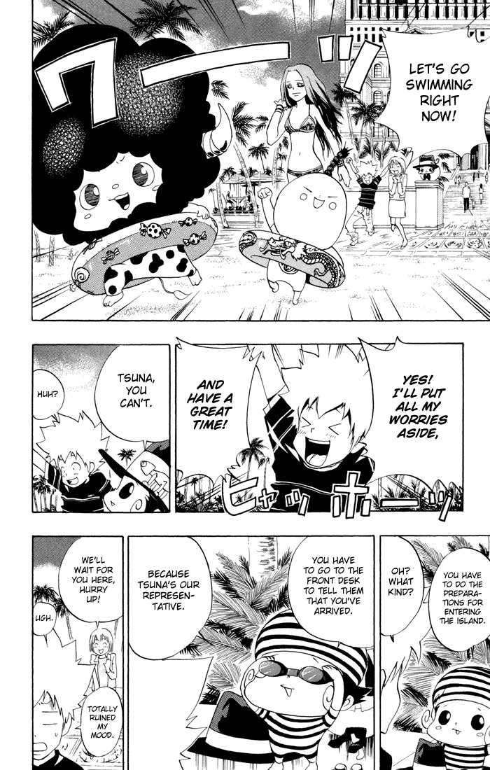 Kateikyoushi Hitman Reborn! Chapter 49 page 4 - Chapter 49: Pacifier Warriors