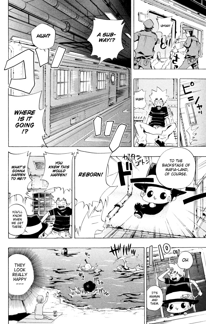 Kateikyoushi Hitman Reborn! Chapter 49 page 8 - Chapter 49: Pacifier Warriors