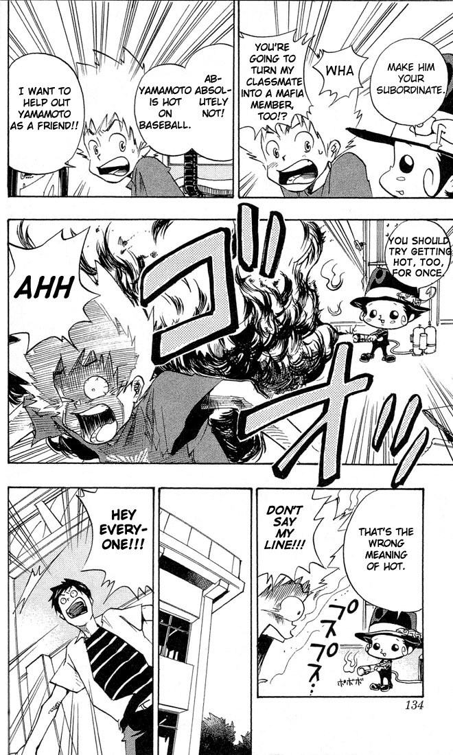 Kateikyoushi Hitman Reborn! Chapter 5 page 8 - Chapter 5: Yamamoto Takeshi