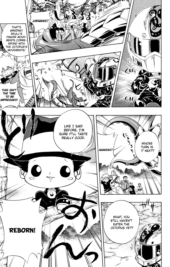 Kateikyoushi Hitman Reborn! Chapter 50 page 15 - Chapter 50: Amazing Performance