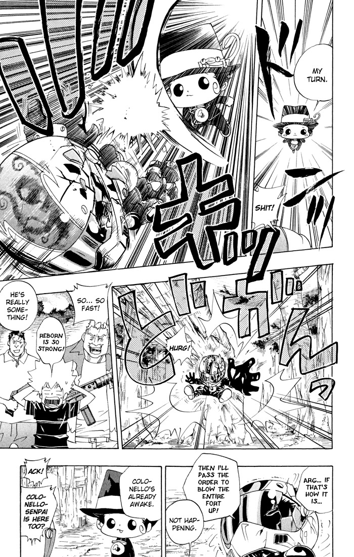 Kateikyoushi Hitman Reborn! Chapter 50 page 19 - Chapter 50: Amazing Performance