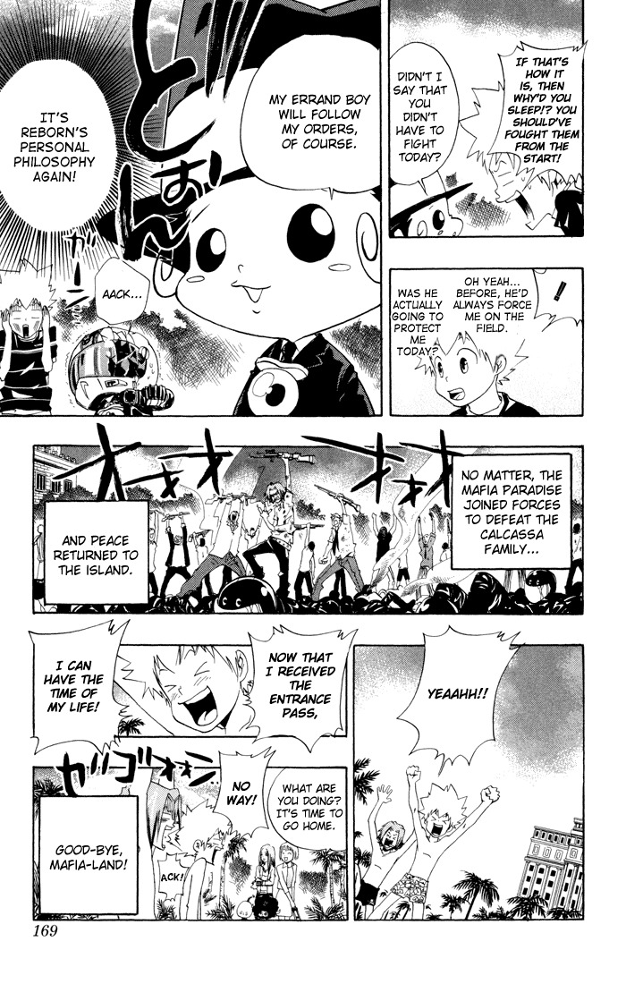Kateikyoushi Hitman Reborn! Chapter 50 page 21 - Chapter 50: Amazing Performance