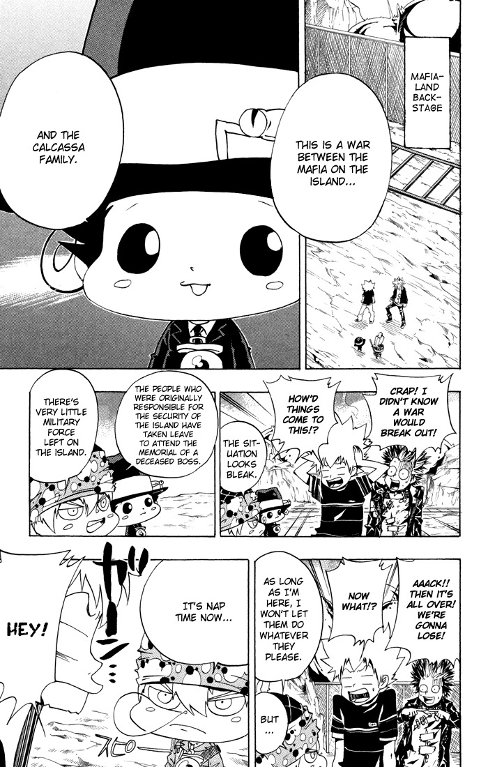 Kateikyoushi Hitman Reborn! Chapter 50 page 3 - Chapter 50: Amazing Performance