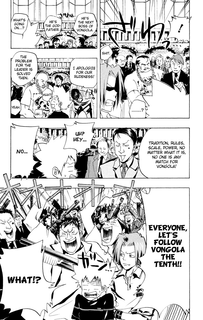 Kateikyoushi Hitman Reborn! Chapter 50 page 9 - Chapter 50: Amazing Performance