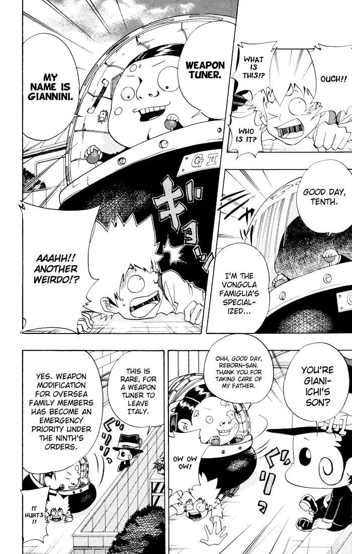 Kateikyoushi Hitman Reborn! Chapter 52 page 10 - Chapter 52: Weapon Tuner