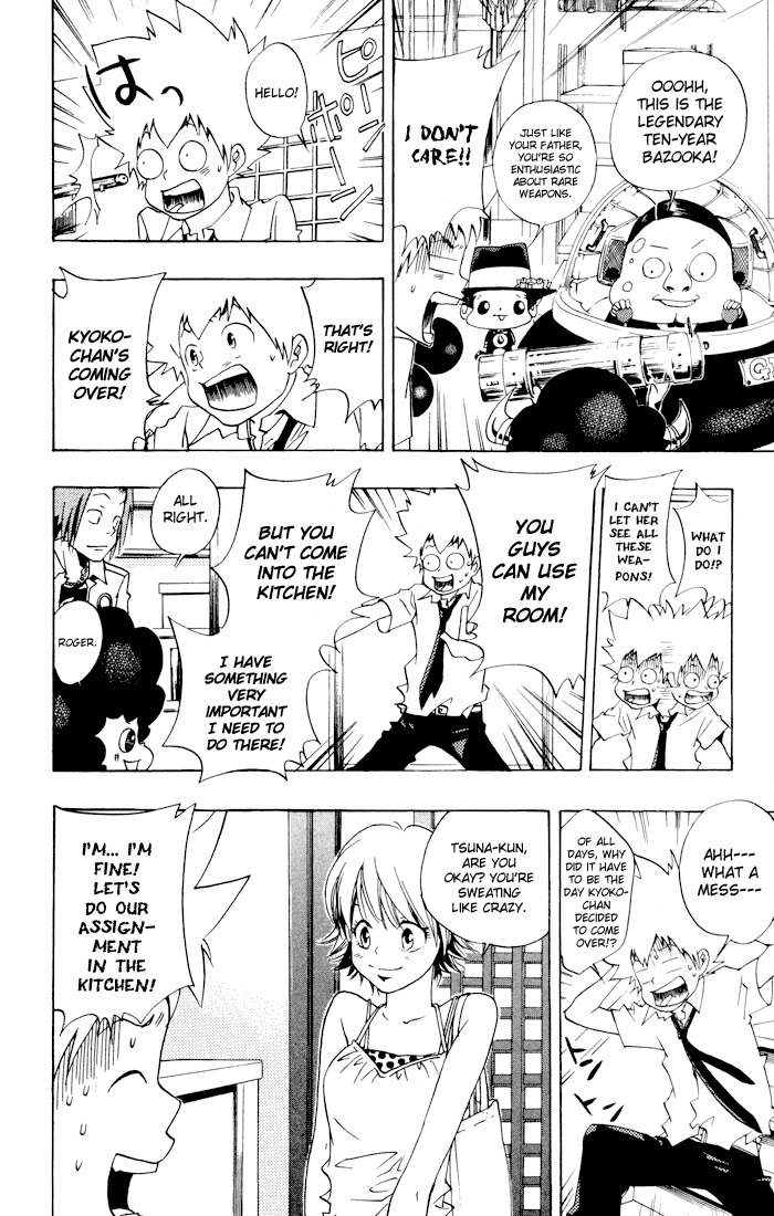 Kateikyoushi Hitman Reborn! Chapter 52 page 14 - Chapter 52: Weapon Tuner