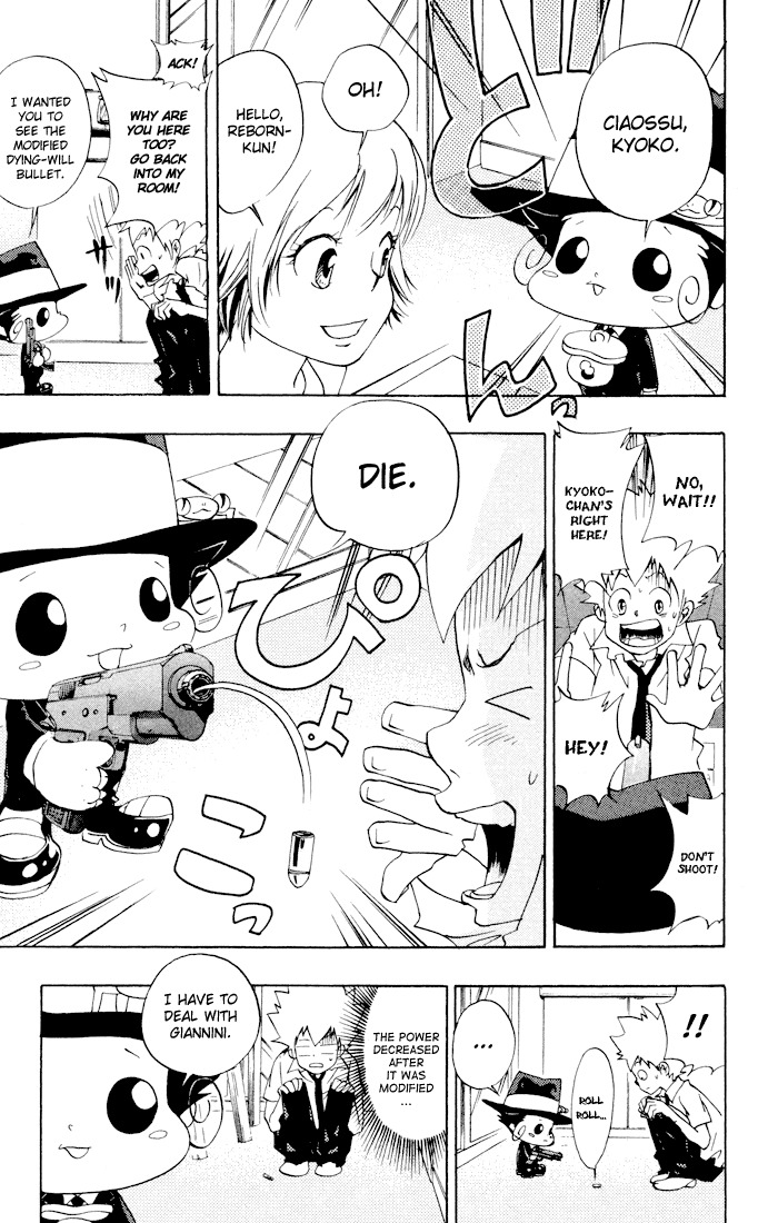 Kateikyoushi Hitman Reborn! Chapter 52 page 17 - Chapter 52: Weapon Tuner