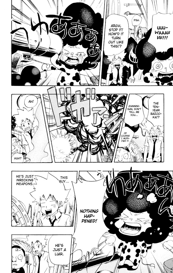 Kateikyoushi Hitman Reborn! Chapter 52 page 20 - Chapter 52: Weapon Tuner