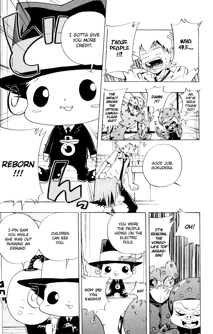 Kateikyoushi Hitman Reborn! Chapter 53 page 17 - Chapter 53: Operation:Assassinate Tsuna