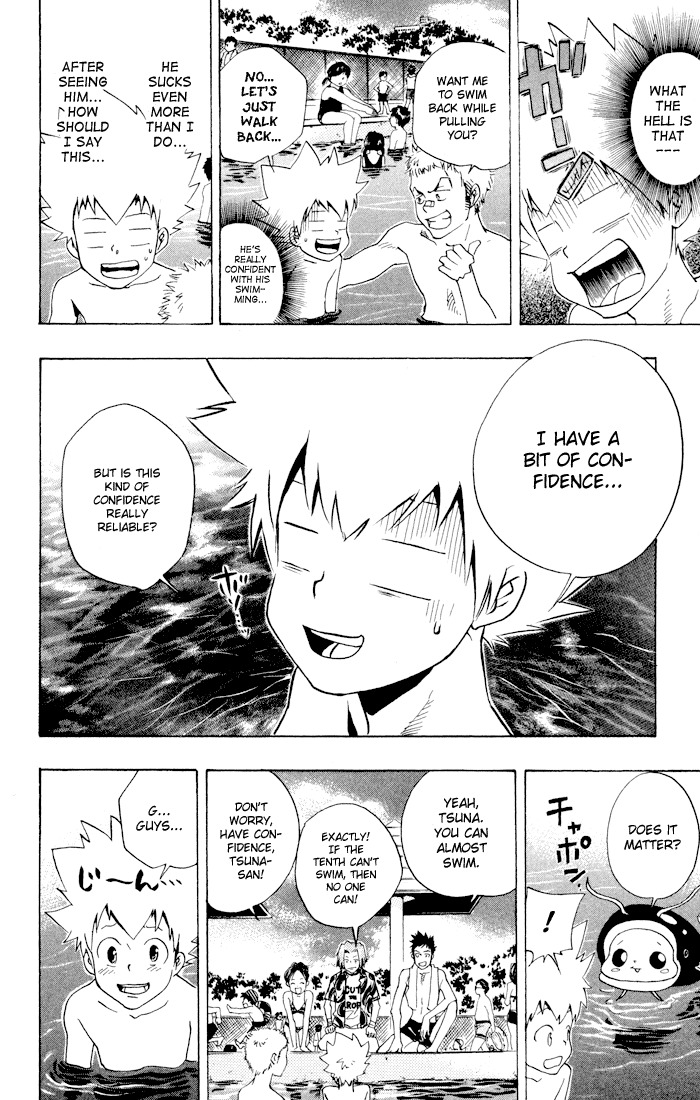 Kateikyoushi Hitman Reborn! Chapter 54 page 16 - Chapter 54: Opening of a Swimming Pool