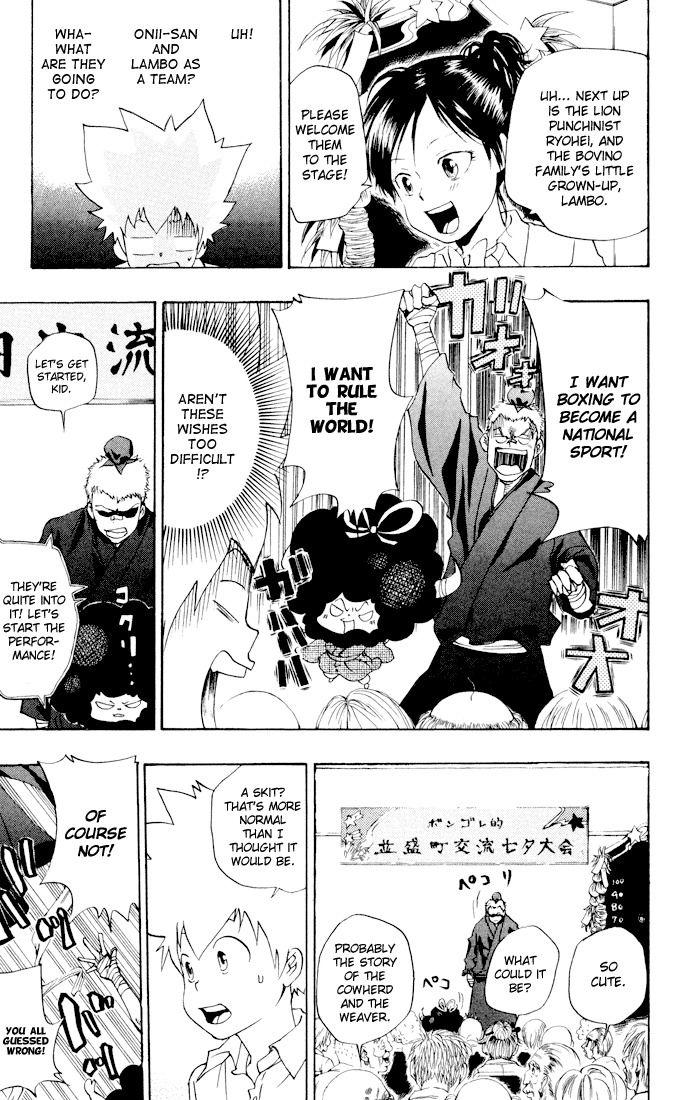 Kateikyoushi Hitman Reborn! Chapter 55 page 11 - Chapter 55: The Tanabata Contest