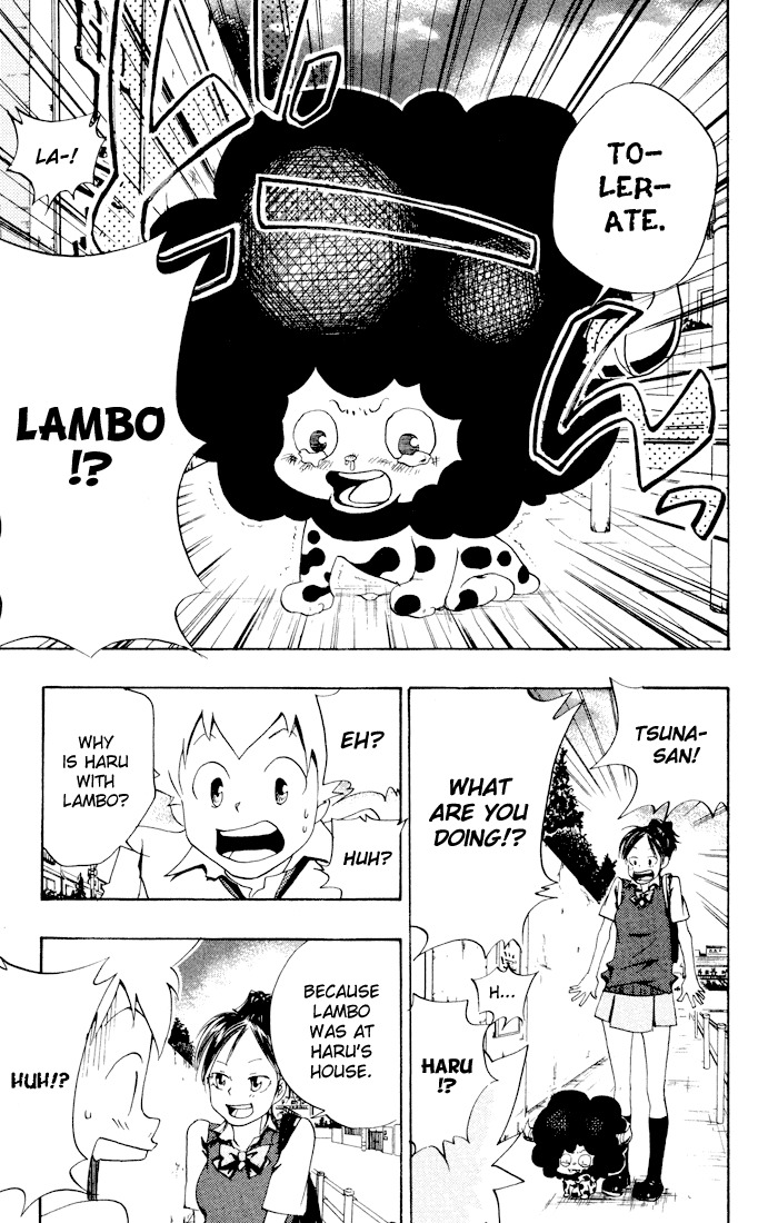 Kateikyoushi Hitman Reborn! Chapter 56 page 21 - Chapter 56: The Case of Lambo's Disappearance