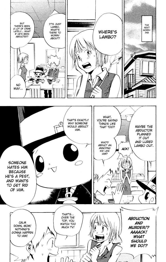 Kateikyoushi Hitman Reborn! Chapter 56 page 3 - Chapter 56: The Case of Lambo's Disappearance