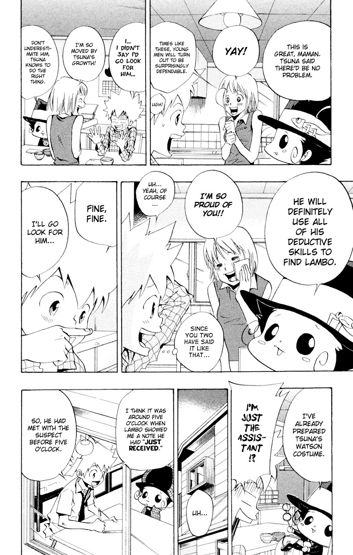 Kateikyoushi Hitman Reborn! Chapter 56 page 4 - Chapter 56: The Case of Lambo's Disappearance