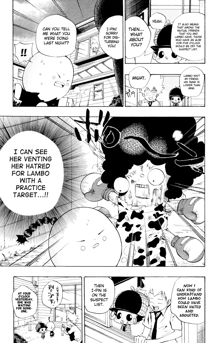 Kateikyoushi Hitman Reborn! Chapter 56 page 5 - Chapter 56: The Case of Lambo's Disappearance