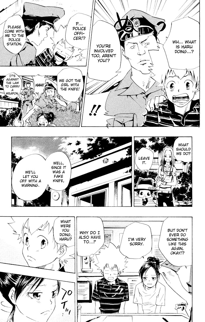 Kateikyoushi Hitman Reborn! Chapter 59 page 11 - Chapter 59: Haru's Suspicion