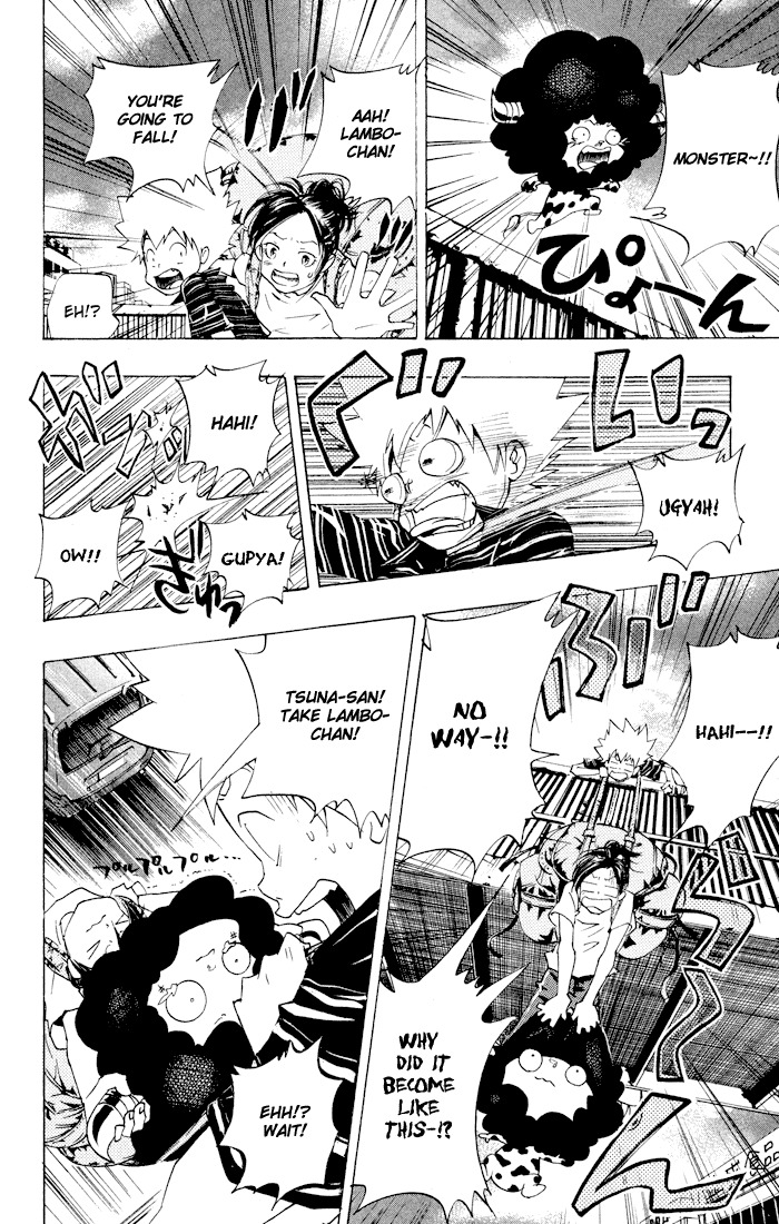 Kateikyoushi Hitman Reborn! Chapter 59 page 14 - Chapter 59: Haru's Suspicion