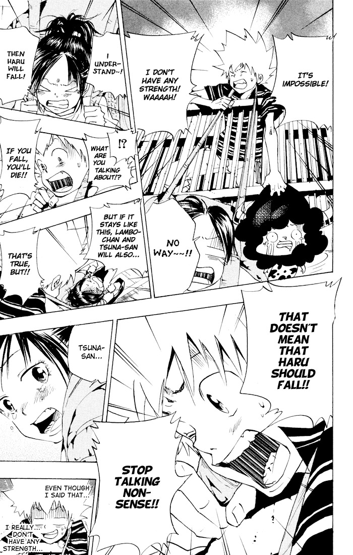 Kateikyoushi Hitman Reborn! Chapter 59 page 15 - Chapter 59: Haru's Suspicion