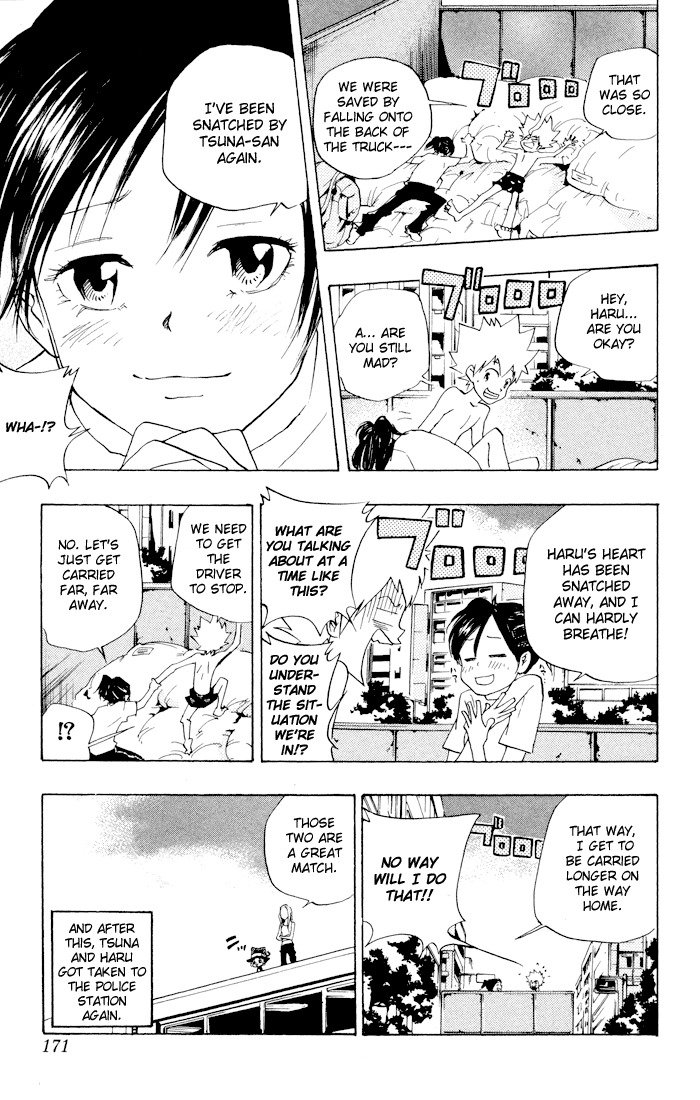 Kateikyoushi Hitman Reborn! Chapter 59 page 19 - Chapter 59: Haru's Suspicion