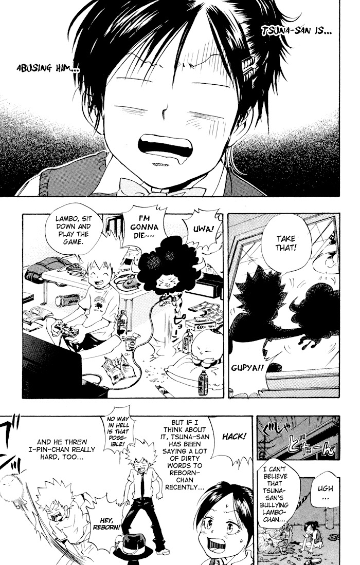 Kateikyoushi Hitman Reborn! Chapter 59 page 3 - Chapter 59: Haru's Suspicion