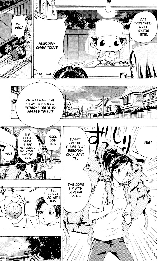 Kateikyoushi Hitman Reborn! Chapter 59 page 5 - Chapter 59: Haru's Suspicion