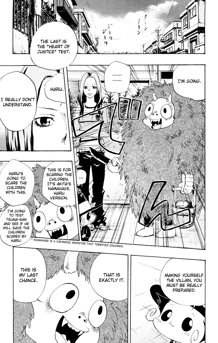 Kateikyoushi Hitman Reborn! Chapter 59 page 9 - Chapter 59: Haru's Suspicion