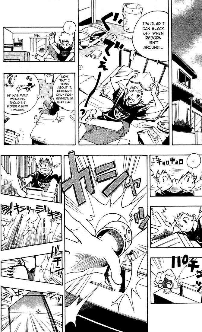 Kateikyoushi Hitman Reborn! Chapter 6 page 2 - Chapter 6: Russian Roulette