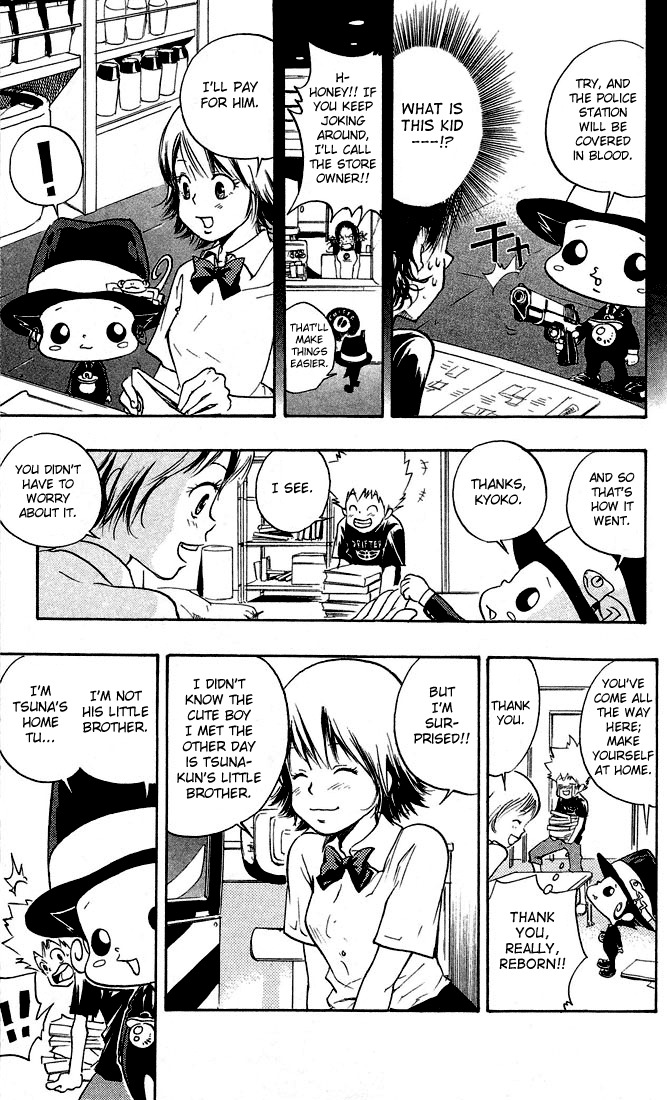Kateikyoushi Hitman Reborn! Chapter 6 page 5 - Chapter 6: Russian Roulette