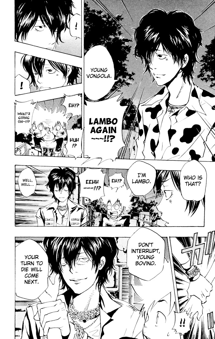 Kateikyoushi Hitman Reborn! Chapter 60 page 14 - Chapter 60: A Dare of Courage