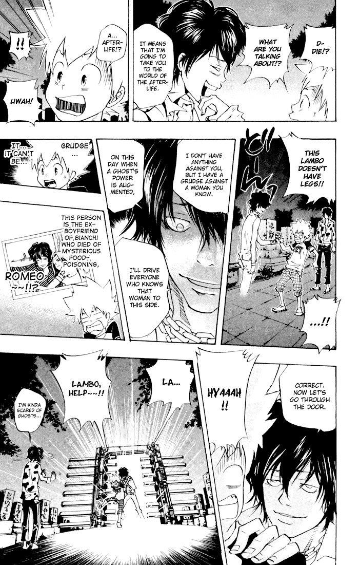Kateikyoushi Hitman Reborn! Chapter 60 page 15 - Chapter 60: A Dare of Courage