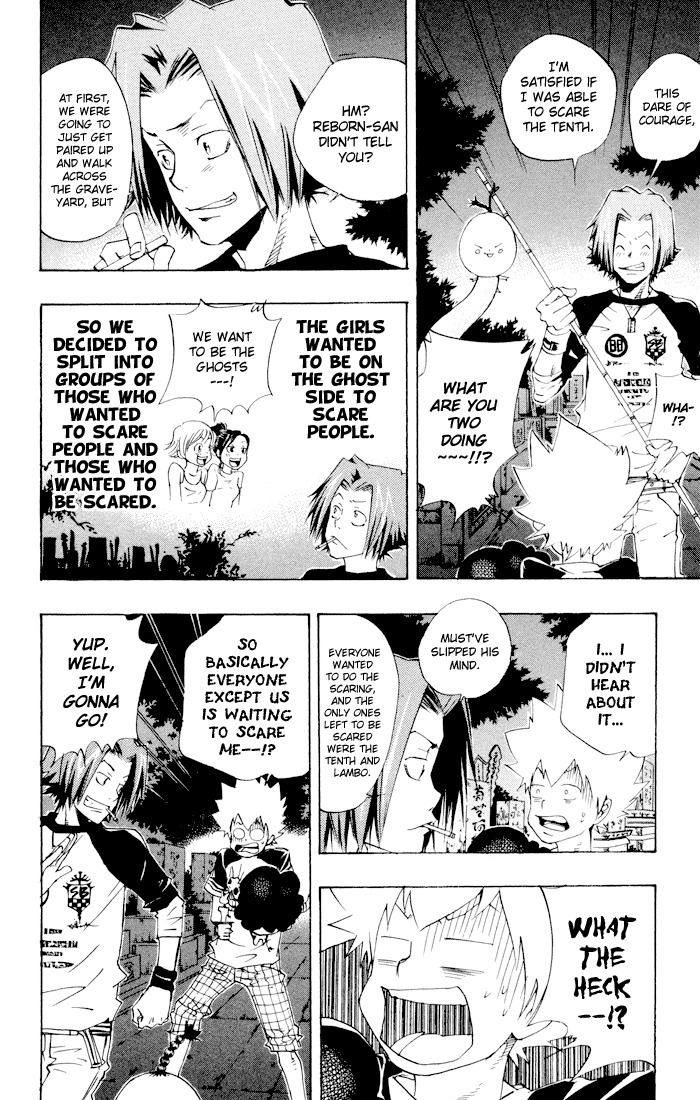 Kateikyoushi Hitman Reborn! Chapter 60 page 8 - Chapter 60: A Dare of Courage