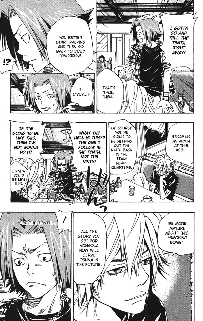 Kateikyoushi Hitman Reborn! Chapter 61 page 11 - Chapter 61: Promotion