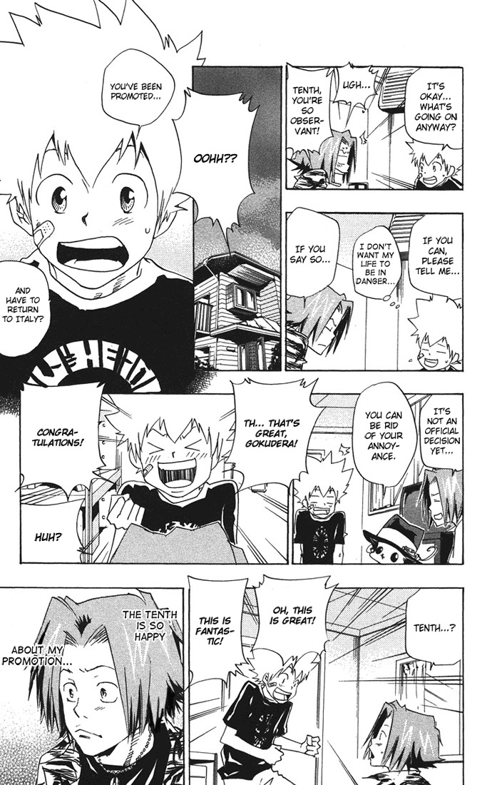 Kateikyoushi Hitman Reborn! Chapter 61 page 19 - Chapter 61: Promotion