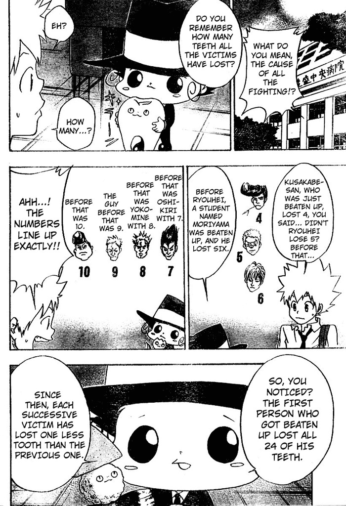 Kateikyoushi Hitman Reborn! Chapter 63 page 10 - Chapter 63: Rokudou Mukuro