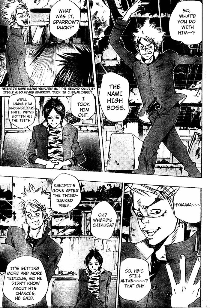Kateikyoushi Hitman Reborn! Chapter 63 page 17 - Chapter 63: Rokudou Mukuro