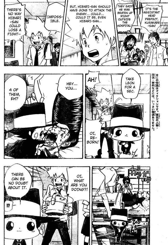 Kateikyoushi Hitman Reborn! Chapter 63 page 6 - Chapter 63: Rokudou Mukuro