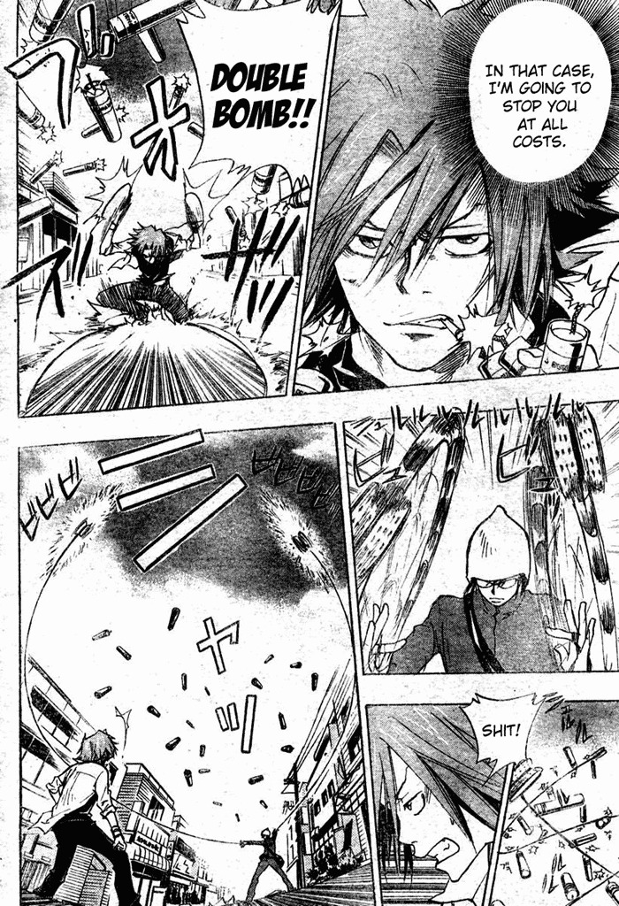 Kateikyoushi Hitman Reborn! Chapter 64 page 10 - Chapter 64: Gokudera Hayato vs. Kakimoto Chikusa