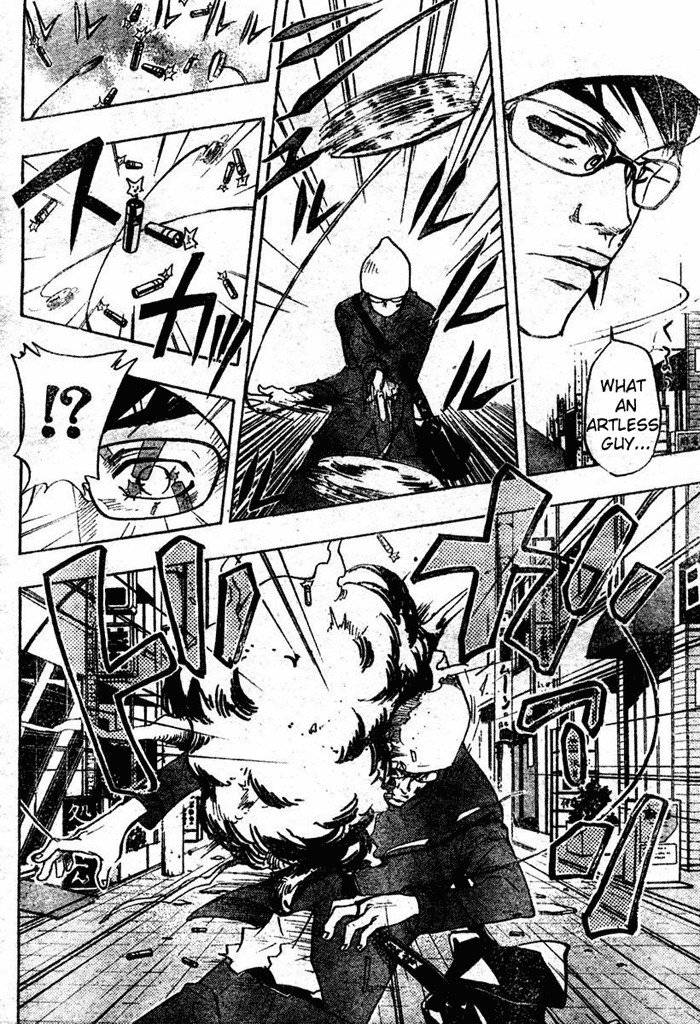 Kateikyoushi Hitman Reborn! Chapter 64 page 14 - Chapter 64: Gokudera Hayato vs. Kakimoto Chikusa